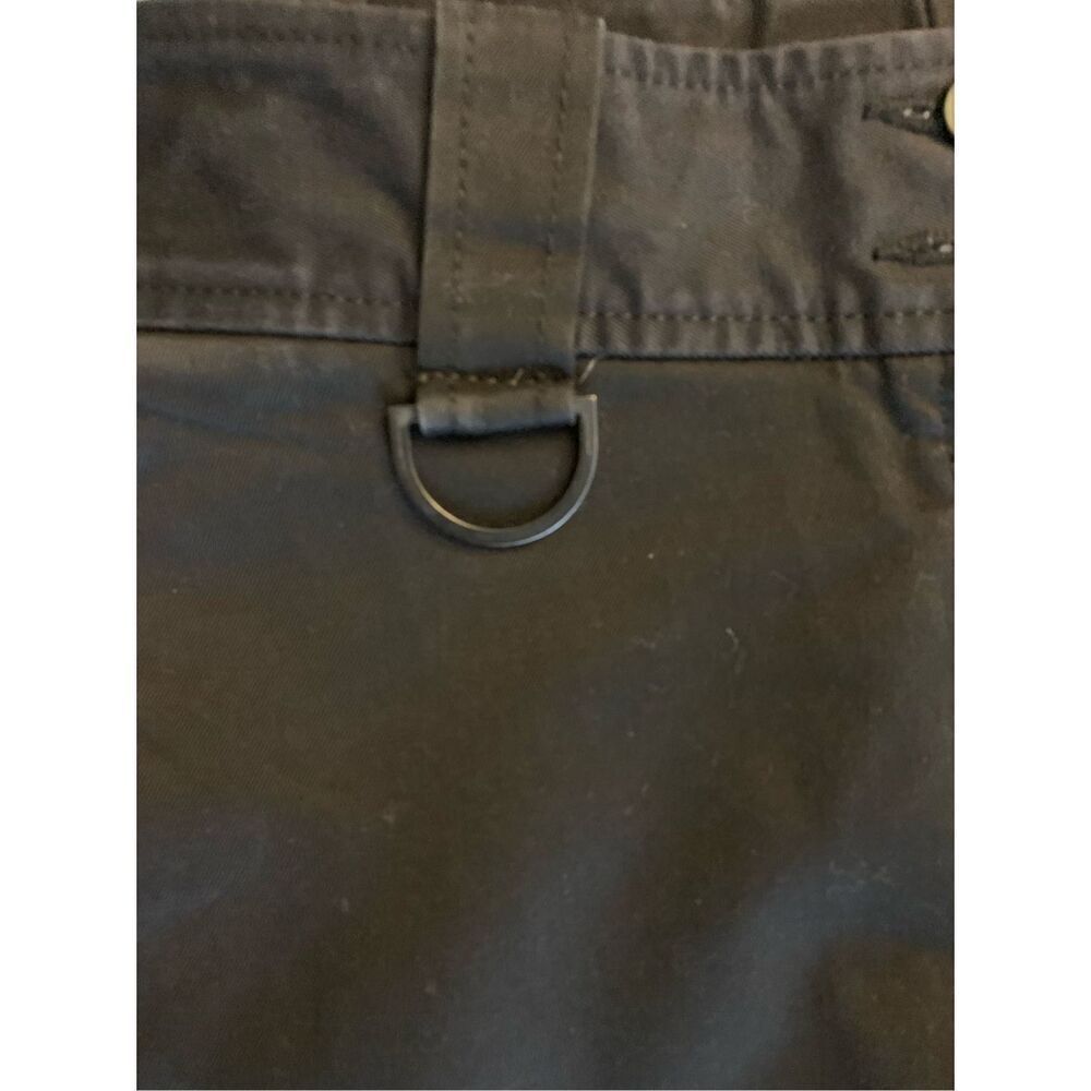 Burberry cotton black pants women's size 8 - Picture 3 of 8